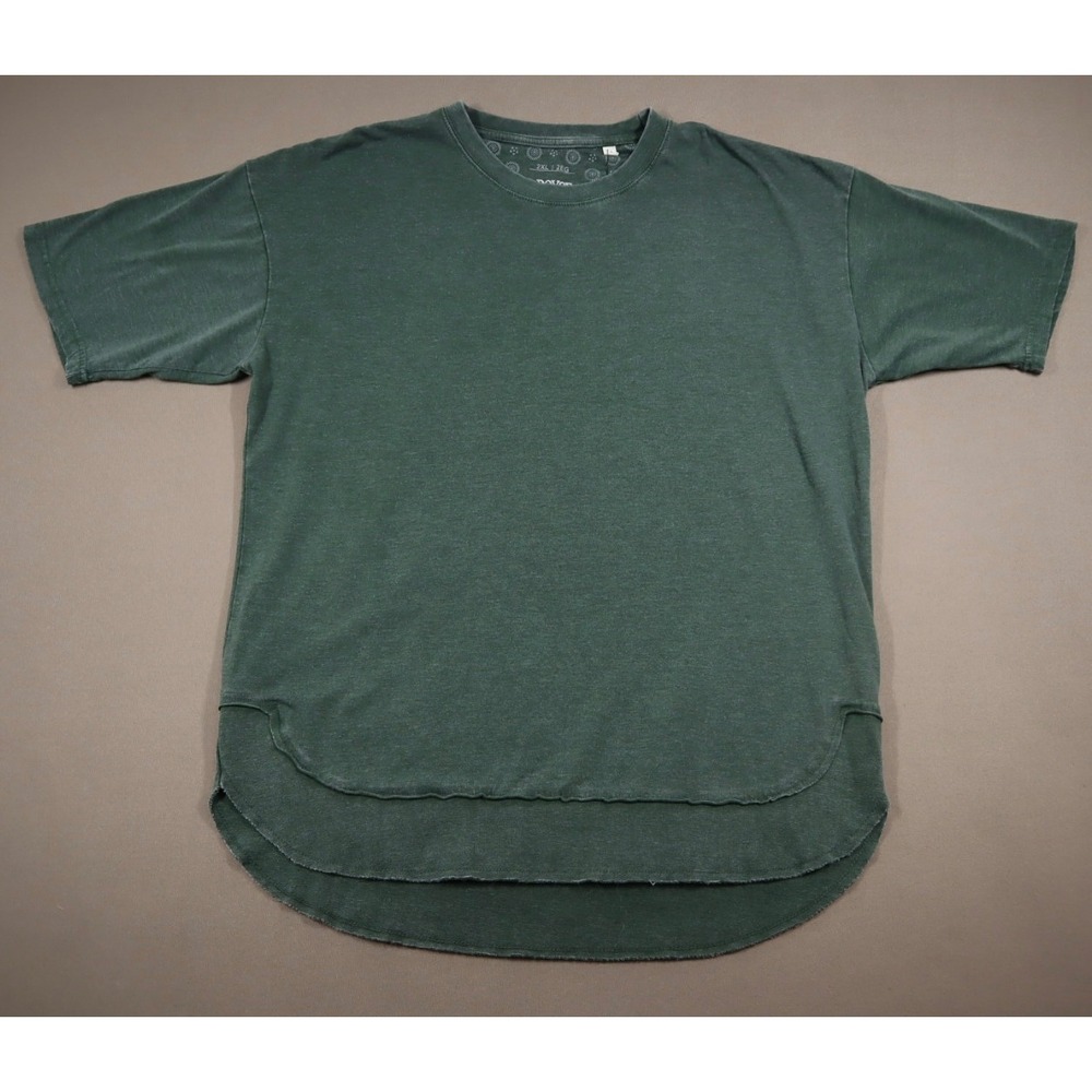 Royce Brand Women's Oversized Vintage Poncho Top - Forest Green - Size 2XL